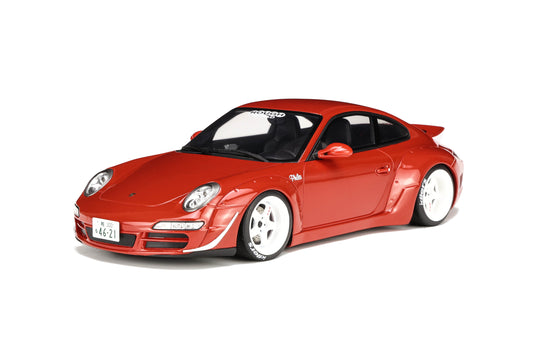 Porsche RWB AKA PHILA 2021 RED GT SPIRIT 1:18