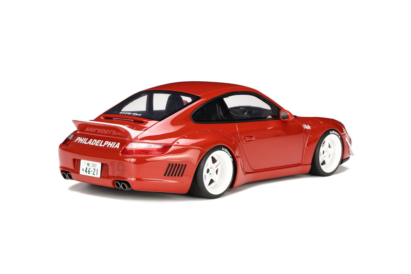 Load image into Gallery viewer, Porsche RWB AKA PHILA 2021 RED GT SPIRIT 1:18
