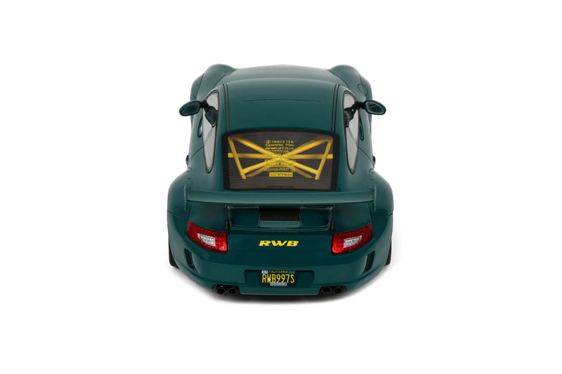 Load image into Gallery viewer, Porsche RWB Syunkashuto 2021 GREEN GT SPIRIT 1:18

