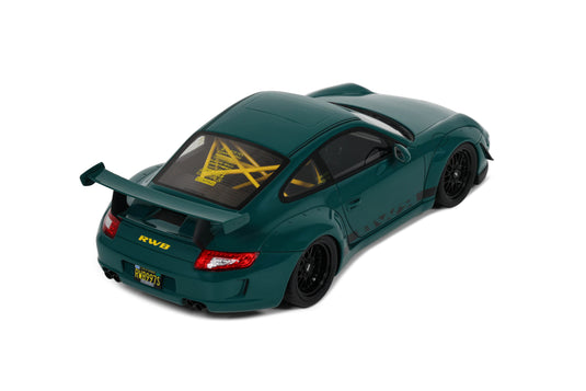 Porsche RWB Syunkashuto 2021 GREEN GT SPIRIT 1:18