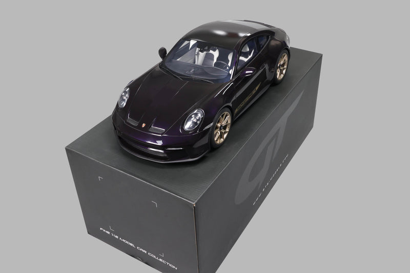 Load image into Gallery viewer, Porsche 911 [992] GT3 TOURING PURPLE 2021 GT SPIRIT 1:12
