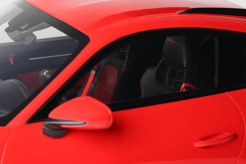 Laad de afbeelding in de Gallery-viewer, PORSCHE 911 (992) GT3 RS GUARDS ROOD 2021 GT SPIRIT 1:12

