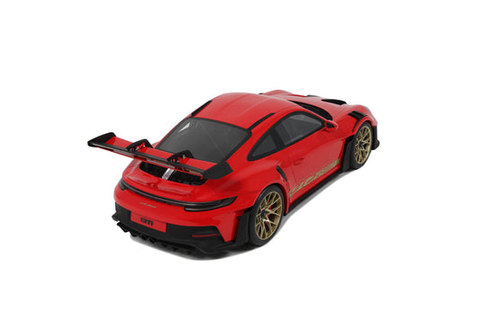 PORSCHE 911 (992) GT3 RS GUARDS ROOD 2021 GT SPIRIT 1:12