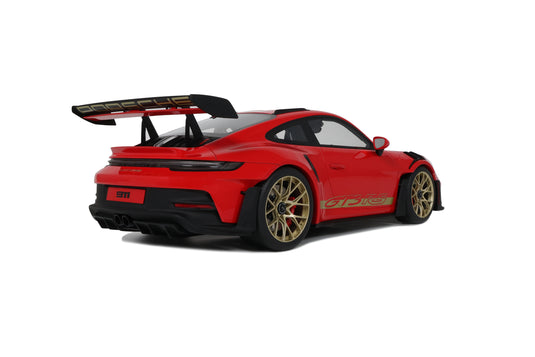 PORSCHE 911 (992) GT3 RS GUARDS ROOD 2021 GT SPIRIT 1:12
