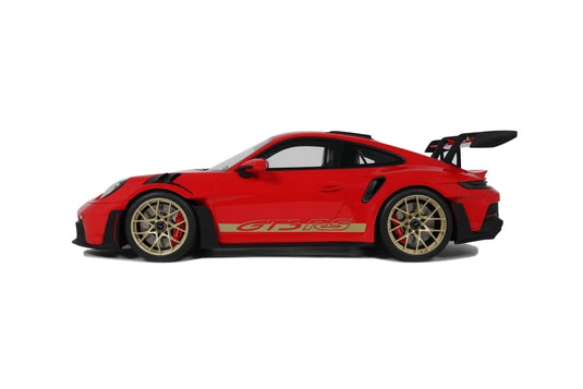 PORSCHE 911 (992) GT3 RS GUARDS ROOD 2021 GT SPIRIT 1:12
