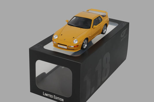 PORSCHE 968 TURBO S JAUNE 1993 GT SPIRIT 1:18