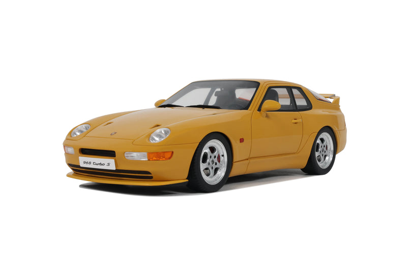 Chargez l'image dans la visionneuse de la galerie, PORSCHE 968 TURBO S JAUNE 1993 GT SPIRIT 1:18
