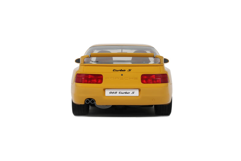 Chargez l'image dans la visionneuse de la galerie, PORSCHE 968 TURBO S JAUNE 1993 GT SPIRIT 1:18
