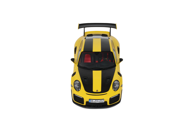Load image into Gallery viewer, PORSCHE 911 [992.1] GTS2 RS NÜRBURGRING LAP RECORD YELLOW 2017 GT SPIRIT 1:18
