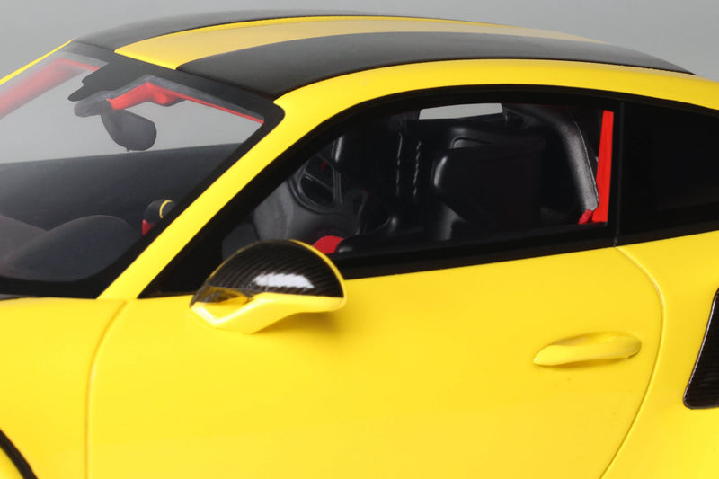 Load image into Gallery viewer, PORSCHE 911 [992.1] GTS2 RS NÜRBURGRING LAP RECORD YELLOW 2017 GT SPIRIT 1:18
