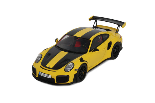 PORSCHE 911 [992.1] GTS2 RS NÜRBURGRING LAP RECORD YELLOW 2017 GT SPIRIT 1:18