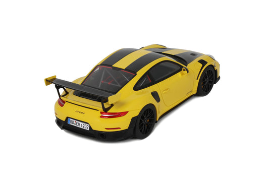 PORSCHE 911 [992.1] GTS2 RS NÜRBURGRING LAP RECORD YELLOW 2017 GT SPIRIT 1:18