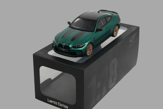 BMW M4 CS GREEN 2024 GT SPIRIT 1:18