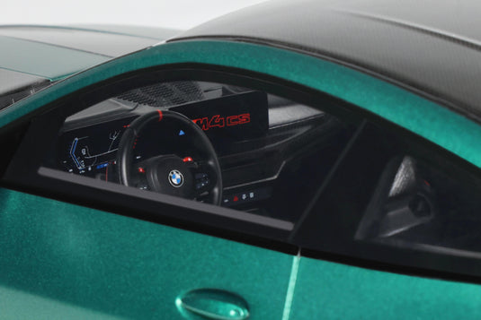 BMW M4 CS GREEN 2024 GT SPIRIT 1:18