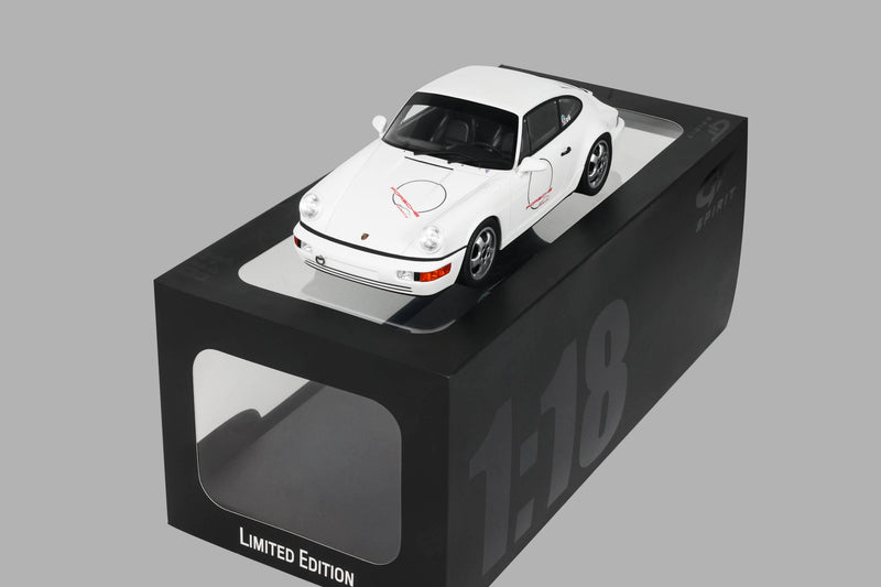 Load image into Gallery viewer, PORSCHE 911 [964] CARRERA CUP USA EDITION WHITE 1992 GT SPIRIT 1:18
