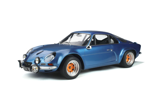 RENAULT ALPINE A110 1800 GROUPE 4 BLUE 1973 GT SPIRIT 1:8