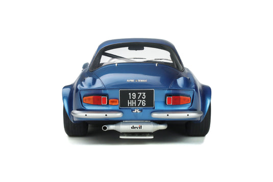 RENAULT ALPINE A110 1800 GROUPE 4 BLUE 1973 GT SPIRIT 1:8