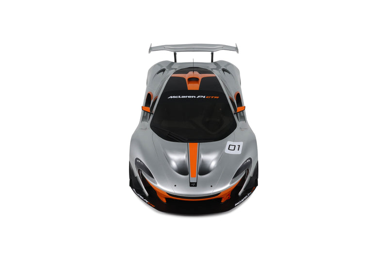 Chargez l'image dans la visionneuse de la galerie, MCLAREN P1 GTR GRIS PEBBLE BEACH 2014 GT SPIRIT 1:8
