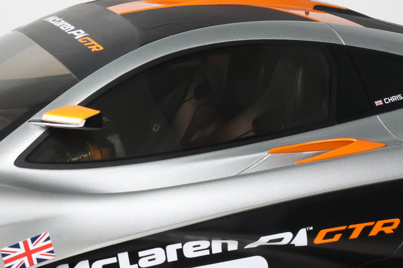 Chargez l'image dans la visionneuse de la galerie, MCLAREN P1 GTR GRIS PEBBLE BEACH 2014 GT SPIRIT 1:8
