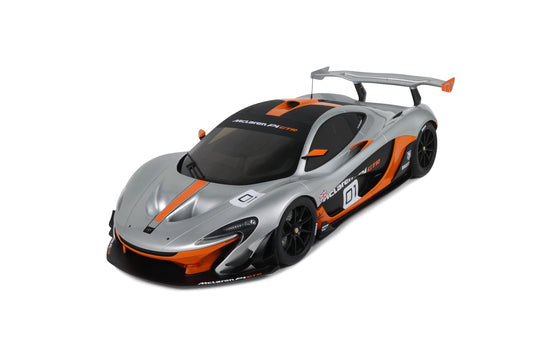 MCLAREN P1 GTR GRIS PEBBLE BEACH 2014 GT SPIRIT 1:8