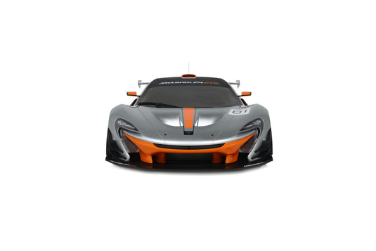 MCLAREN P1 GTR GRIS PEBBLE BEACH 2014 GT SPIRIT 1:8