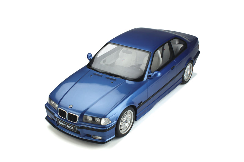 Laad de afbeelding in de Gallery-viewer, BMW M3 (E36) 3.2L COUPÉ 1995 BLAUW GT SPIRIT 1:8
