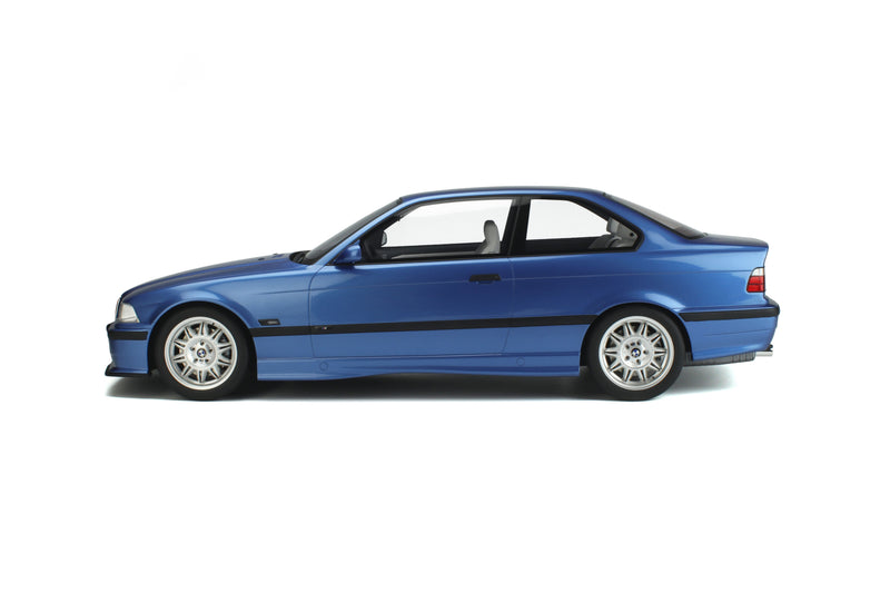 Laad de afbeelding in de Gallery-viewer, BMW M3 (E36) 3.2L COUPÉ 1995 BLAUW GT SPIRIT 1:8
