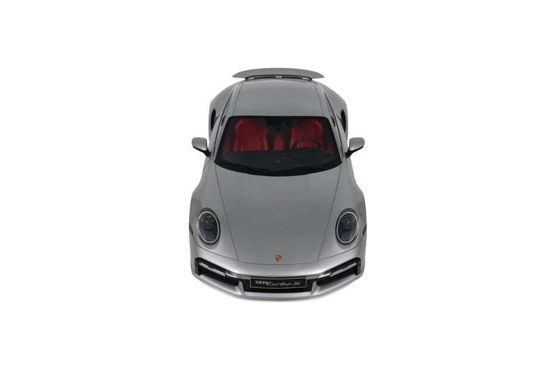 Load image into Gallery viewer, PORSCHE 911 [992.1] TURBO S SILVER 2020 GT SPIRIT 1:8
