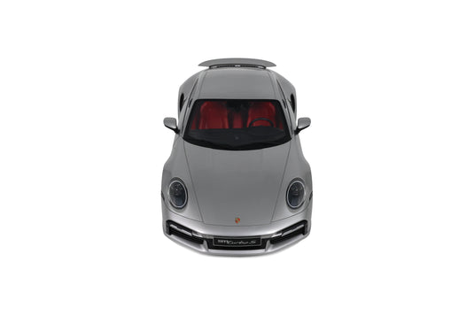 PORSCHE 911 [992.1] TURBO S SILVER 2020 GT SPIRIT 1:8