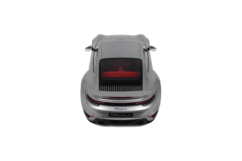 Load image into Gallery viewer, PORSCHE 911 [992.1] TURBO S SILVER 2020 GT SPIRIT 1:8
