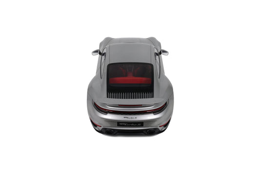 PORSCHE 911 [992.1] TURBO S SILVER 2020 GT SPIRIT 1:8