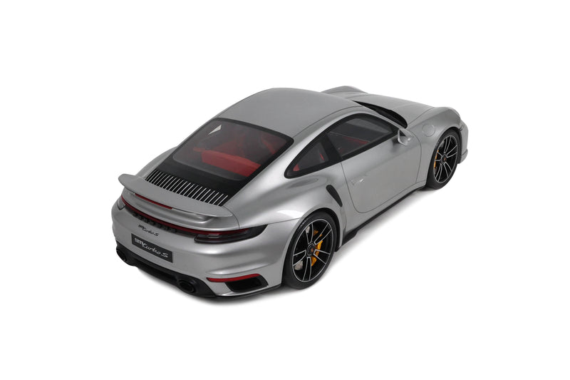 Load image into Gallery viewer, PORSCHE 911 [992.1] TURBO S SILVER 2020 GT SPIRIT 1:8
