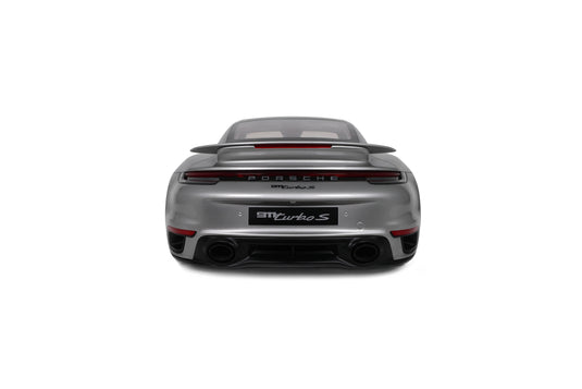 PORSCHE 911 [992.1] TURBO S SILVER 2020 GT SPIRIT 1:8