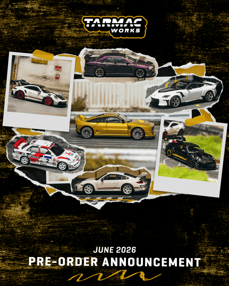 Load image into Gallery viewer, NISSAN SKYLINE GTR (ER34) URAS MIDNIGHT PURPLE 2025 TARMAC WORKS 1:64
