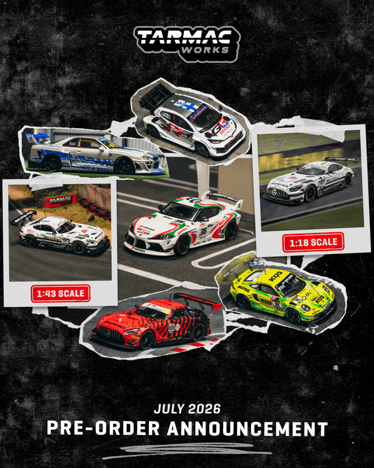 TOYOTA SUPRA (A90) LB -WORKS CASTROL TRIBUTE 2024 TARMAC WORKS 1:64