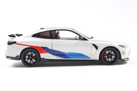 Bmw M4 PERFORMANCE PARTS WHITE & M DECO 2025 SOLIDO 1:18