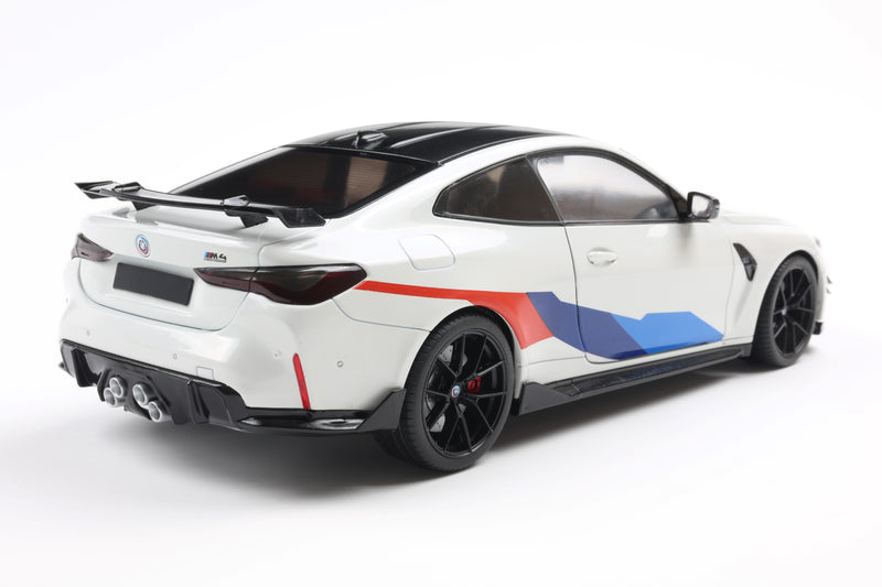 Load image into Gallery viewer, Bmw M4 PERFORMANCE PARTS WHITE &amp; M DECO 2025 SOLIDO 1:18
