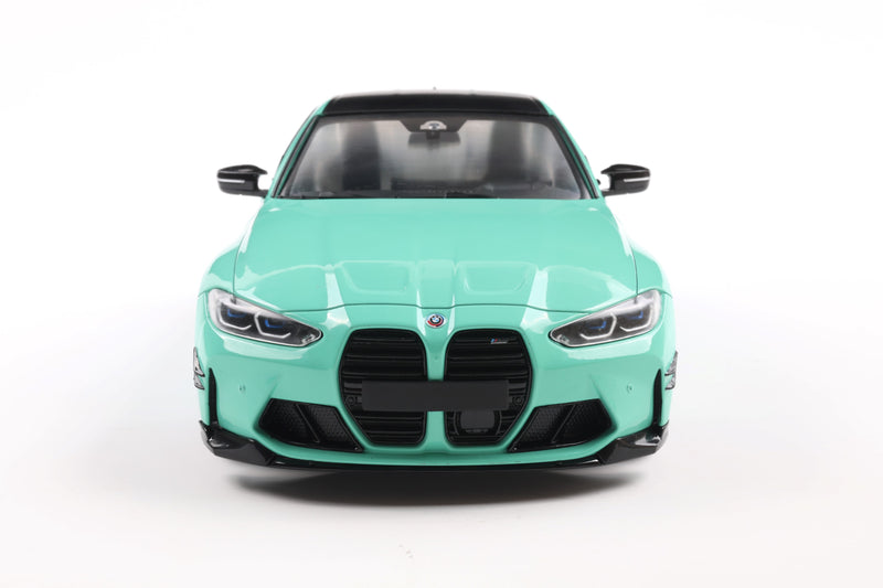Laad de afbeelding in de Gallery-viewer, Bmw M4 PERFORMANCE SOLIDO WORKS TURKOOIS 2025 SOLIDO 1:18
