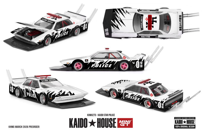 Chargez l'image dans la visionneuse de la galerie, KAIDO STAR POLICE 1985 MINI GT 1:64
