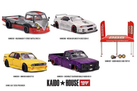 CHEVROLET SILVERADO DUALLY KAIDO KOI V1 1980 MINI GT 1:64
