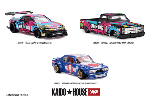 NISSAN SILVIA S13-R KAIDO SPLASH V1 1991 MINI GT 1:64