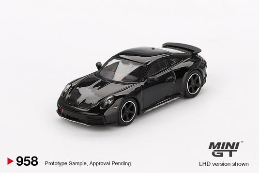 Porsche 911 (992) DAKAR BLACK 2023 (LHD) MINI GT 1:64