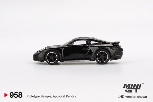 Porsche 911 (992) DAKAR BLACK 2023 (LHD) MINI GT 1:64