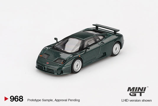 Bugatti EB110 GT GREEN SCURO 1995 (LHD) MINI GT 1:64