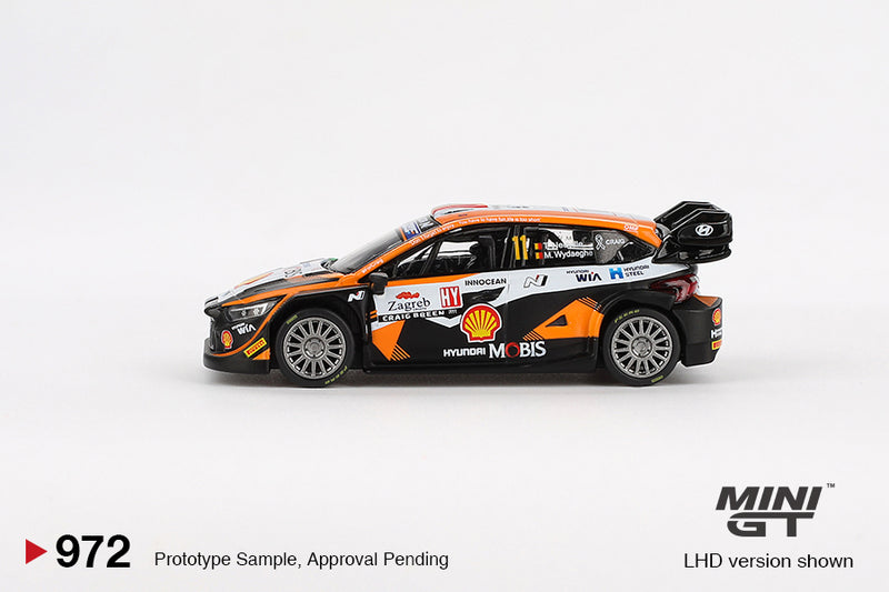 Load image into Gallery viewer, Hyundai I20 N RALLY 1 #11 RALLY CROATIA 2023 (LHD) MINI GT 1:64
