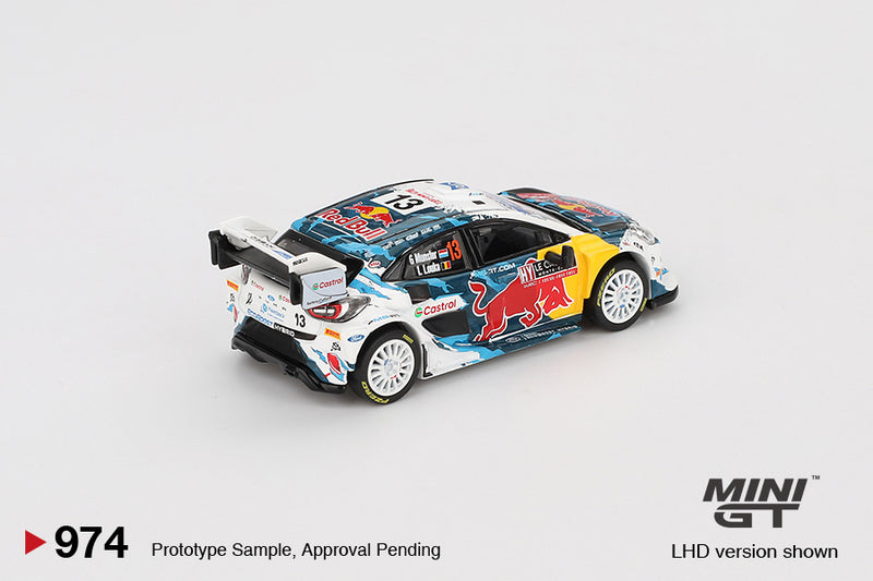 Load image into Gallery viewer, Ford PUMA RALLY1 #13 M-SPORT FORD WRT RALLY MONTE CARLO 2024 (LHD) MINI GT 1:64
