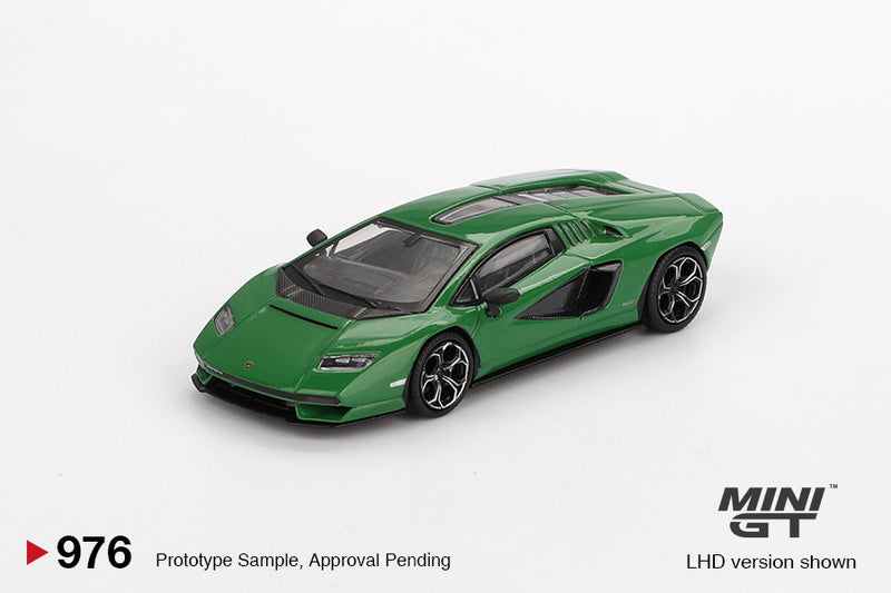 Load image into Gallery viewer, Lamborghini COUNTACH LPI 800- 4 GREEN 2022 (LHD) MINI GT 1:64
