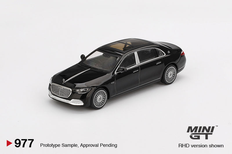 Load image into Gallery viewer, Mercedes-Benz-MAYBACH S680 BLACK 2022 (LHD) MINI GT 1:64
