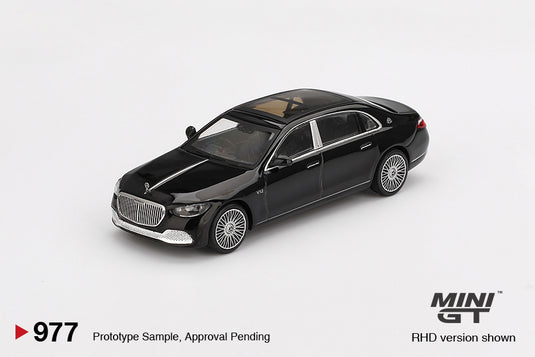 Mercedes-Benz-MAYBACH S680 BLACK 2022 (LHD) MINI GT 1:64