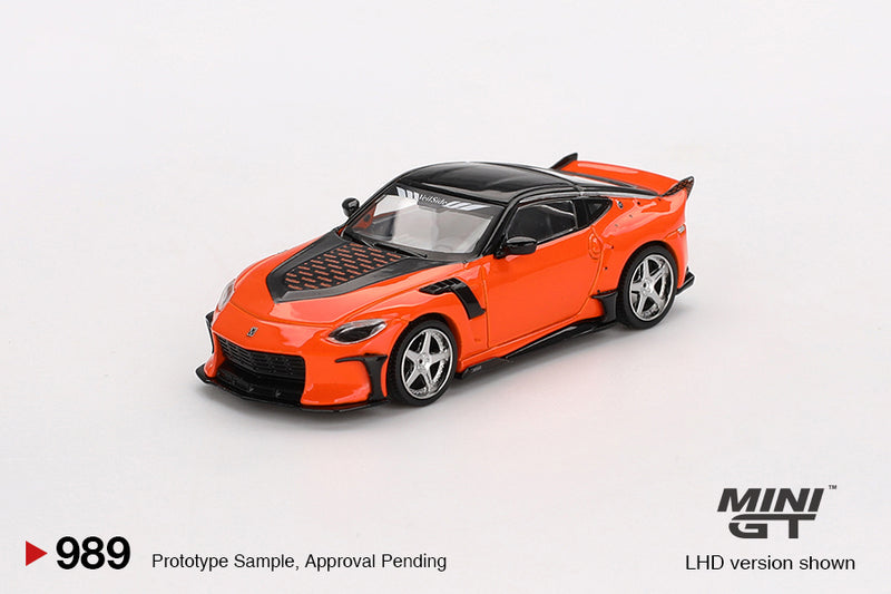 Load image into Gallery viewer, Nissan Z VEILSIDE FFZ400 ORANGE 2024 (LHD) MINI GT 1:64
